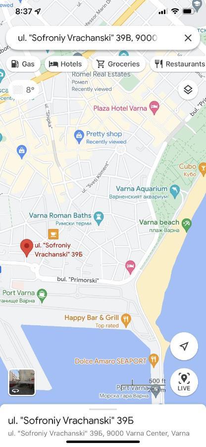 New Luxury Furnished Apartment - Beach, Varna Center & Fast Wi-Fi Exterior foto